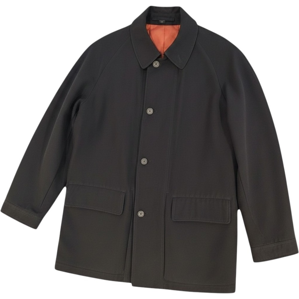 Vintage Allegri Milano Mens Quilted Lined Utility Jacket Coat Italy Italian